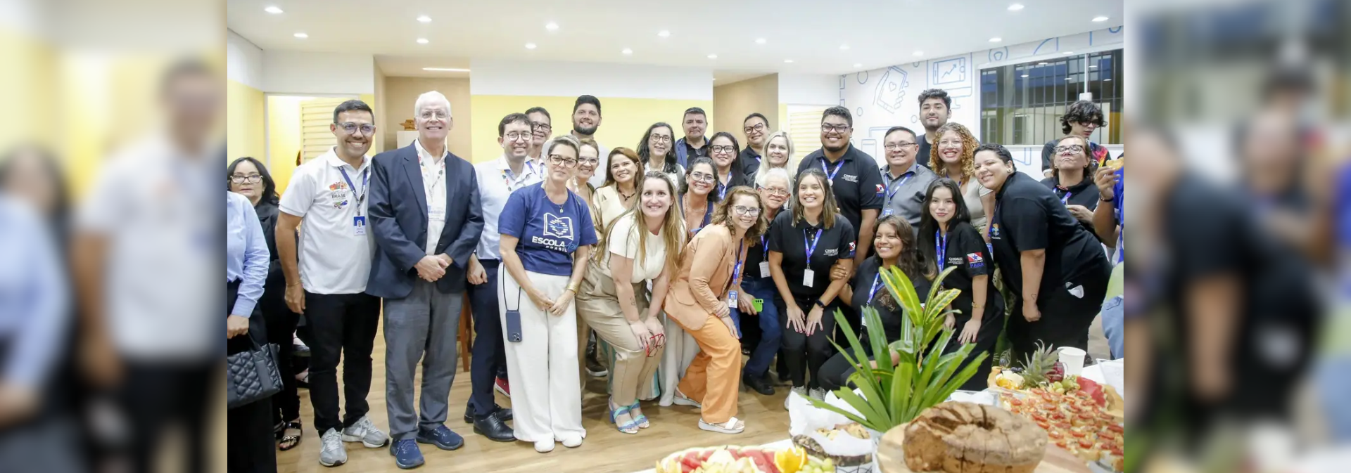 notícia: Centro de Inovação da Seduc recebe visita técnica da Unesco e fortalece protagonismo estudantil